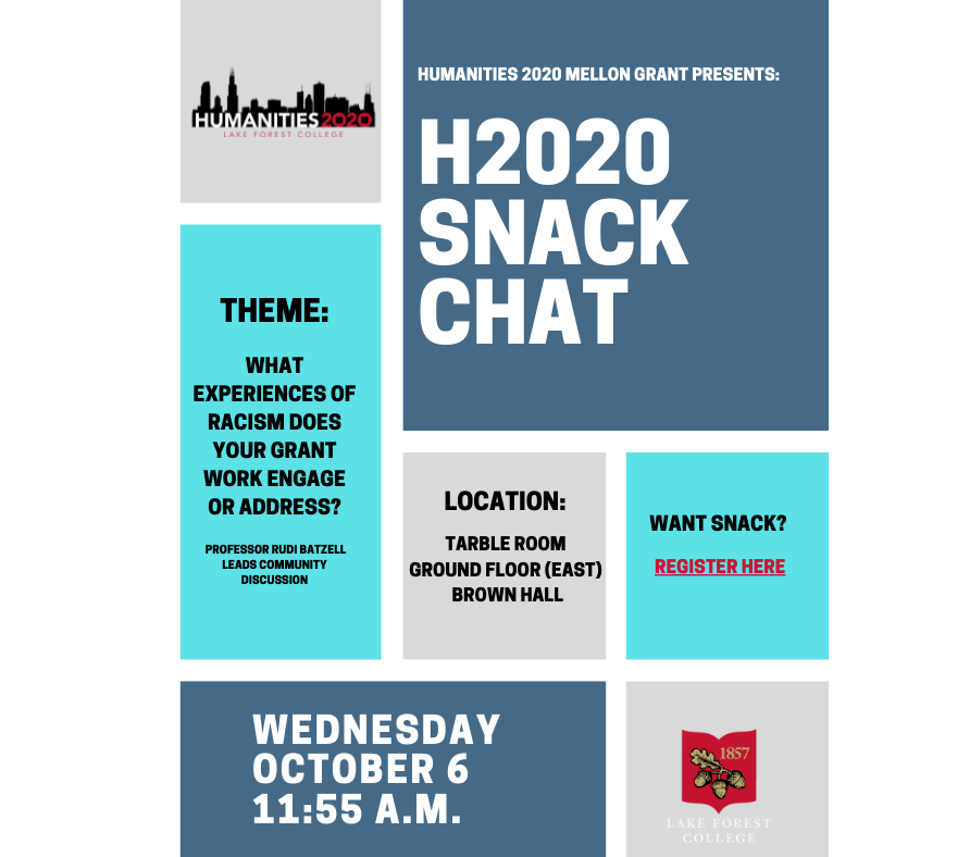 H2021 Snack Chat Poster